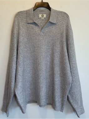 AE x Tru Kolors Travis Kelce Gray Sweater